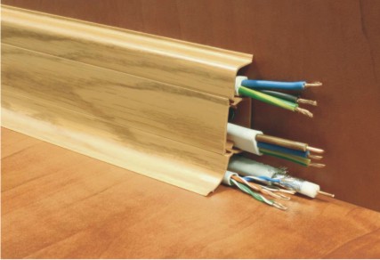 Plinte pentru cabluri din PVC